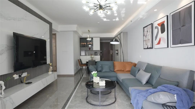 110㎡裝出150㎡既視感!現(xiàn)代風(fēng)空間放大術(shù),堪稱小戶型教科書!